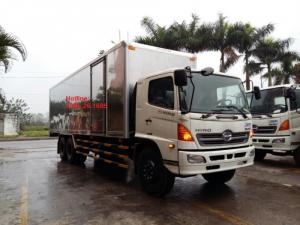Giá xe tải Hino 15 tấn/16 tấn/15T/16T Đại lý bán xe tải Hino 15 tấn/16 tấn/15 tan 3 chân thùng dài 7,6m và 9,2m