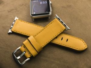 Dây đồng hồ da bò Handmade của Thi Atelier cho Apple Watch