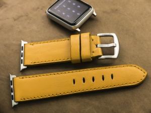 Dây đồng hồ da bò Handmade của Thi Atelier cho Apple Watch