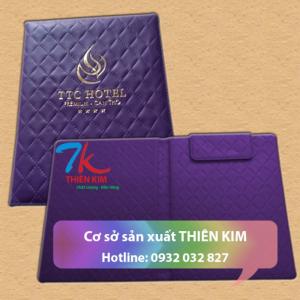 Cơ sở sản xuất bìa tính tiền da, bìa kẹp tính tiền, bìa kẹp bill, bìa sổ da, cung cấp bìa menu da giá rẻ,