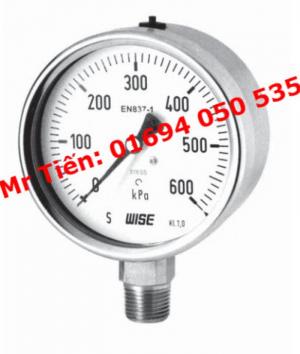 Đồng hồ đo áp suất p257 wise- pressure gauge p257 wise-đại lý wise tại việt nam- đại lý wise việt nam