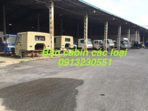 Bán cabin xe Howo Dongfeng Chenglong rửa đường cẩu tải Jac Cửu Long Thaco Forland Jac Việt Trung 7 tấn Trường Giang 3, 4 chân
