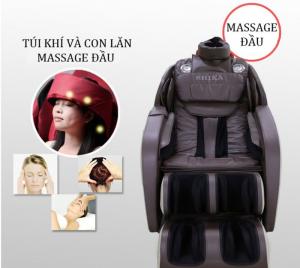 ghế mát xa shika mát xa đầu thoải mái
