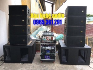 Dàn âm thanh sân khấu Line ARRAY Ngoài trời 1000 khách