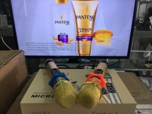 Micro Eagle.j m-9 bộ 2 micro không dây hát hay hơn nhiều lần so với các loại micro theo loa.được Điện máy Hải bán giá khuyến mãi chỉ có: 1350K/ Bộ 2 micro,
