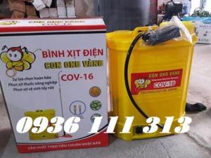 Bình xịt điện Con ong vàng 16L, Bình xịt điện giá rẻ