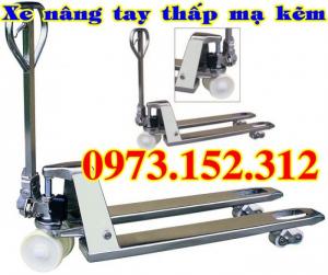 Xe nâng tay thấp mạ kẽm 2 tấn, 2.5 tấn giá rẻ