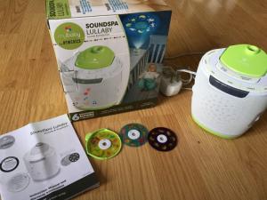 Máy ru ngủ cho bé - Homedics SoundSpa Lullaby - Hàng Mỹ