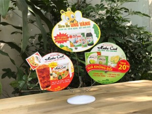 Bán wobbler để bàn tại Hà Nội, cung cấp wobbler quảng cáo tại Hà Nội