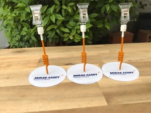 Wobbler quảng cáo, wobbler để bàn tại Hà Nội, sản xuất wobbler tại Hà Nội