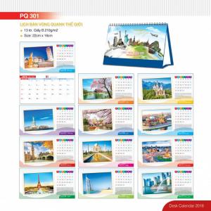 Lịch Tết Để Bàn 2018