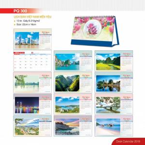 Lịch Tết Để Bàn 2018