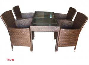Cần bán thanh lý bàn ghế cafe nhựa giả mây như hình hàng mới giá rẻ