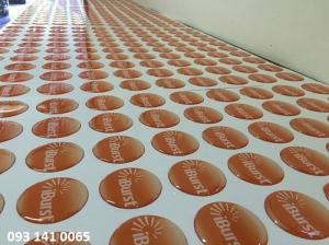 In Sticker, Tem bảo hành, Tem barcode số lượng ít
