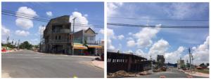 Nhà đang xây dựng tại KDC Mỹ Thới