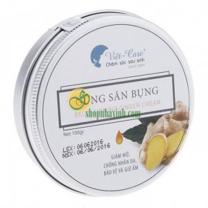Gừng săn bụng thiên nhiên VietCare