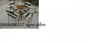 Cần thanh lý 100 ghế cafe sân vườn giá rẻ