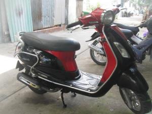 Bán xe sym attila elizabeth bstp, 2010 đen đỏ, xe còn mới đẹp máy còn êm ru