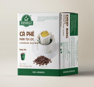 Cà phê GUDELI Túi lọc Arabica Cầu Đất