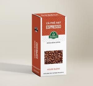 CÀ PHÊ HẠT GUDELI PHA MÁY ESPRESSO HOUSE BLEND