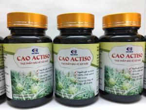 Cao Atiso nguyên chất giúp thanh nhiệt, mát gan