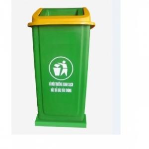 Xe gom rác bằng tôn 400L