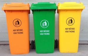 Thùng rác nhựa giá rẻ Hà Nội