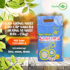 Bán Gạo Sakura - Giống Nhật Bản