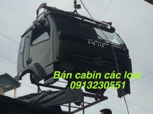 Bán cabin xe Cửu Long tmt ben, hoa mai, Việt trung ben các loại