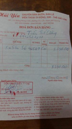 Bán điện thoại Kashi Inni 6S công nghệ Nhật Bản còn thời hạn bảo hành