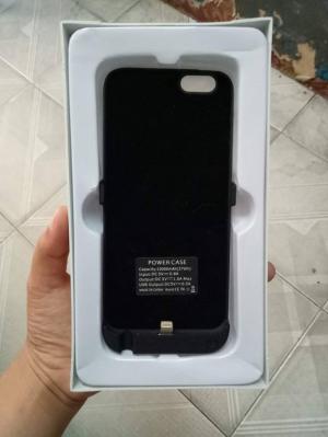 Sạc dự phòng kiêm ốp lưng cho ip6, 6+, 7, 7+ mới 100%