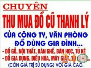 Thu mua bàn ghế Cafe cũ cần thanh lý