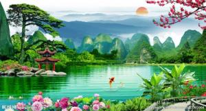 Tranh 3d phong cảnh