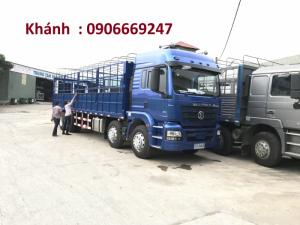 Xe tải thùng 4 chân shacman hàng mới về năm 2017