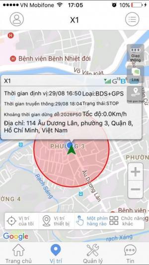 Máy định vị xe thông minh