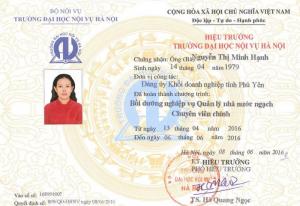 Khóa học Quản lý Nhà nước - Ngạch chuyên viên - chuyên viên chính
Hotline: 0978 86 86 25