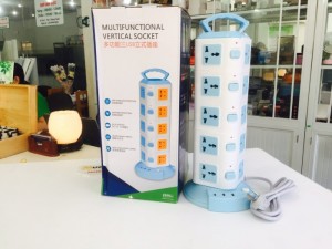 Ổ Điện 5 Tầng Đa Năng 20 ổ cắm 3 Cổng USB, Chống Cháy Nổ, Công suất: 2500W - MSN383222