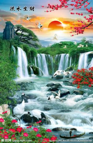 Gạch tranh phong canh 3d vn