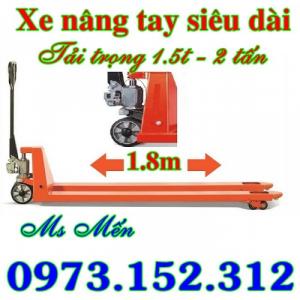 Xe nâng tay siêu dài 1.5m, 1.8m, 2m