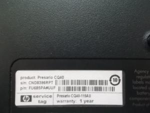 Bản lề laptop CQ40 bóc máy