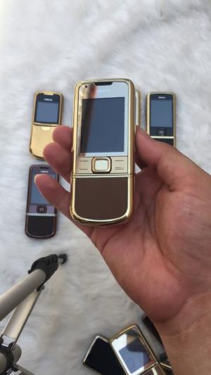 Nokia 8800 gold arte da trắng và da nâu main C xách tay giá rẻ