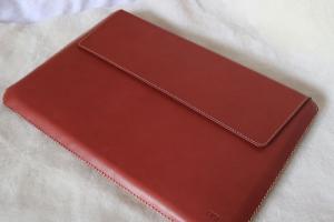 Bao da laptop da bò thật