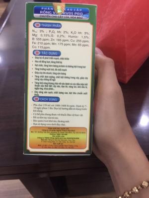 Đại lí phân phối phân bón sinh học Rồng Việt