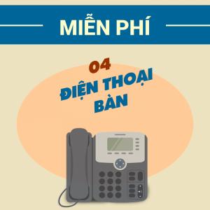 Chương trình KM tháng 9, tặng 4 điện thoại IP Phone khi đăng kí gói dịch vụ Business