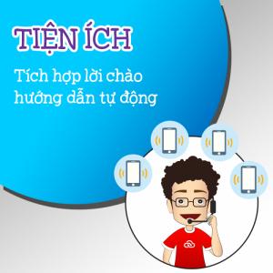 Có lời chào tự động chuyên nghiệp