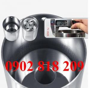 Chén golf inox, lỗ golf cột cờ sân tập golf