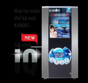 Máy lọc nước Karofi dòng cơ bản với tủ kính cường lực sang trọng khuyến mại tại điện máy Emasu