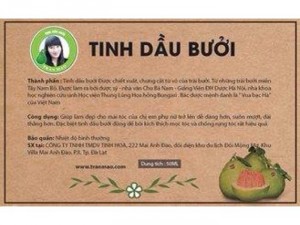 Tinh dầu bưởi, dầu gội tinh dầu bưởi TRẦN MAO