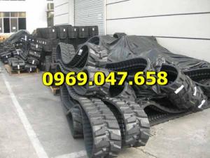 Xích cao su máy xúc Kobelco SK