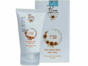 Kem chống nắng phát sáng pizu